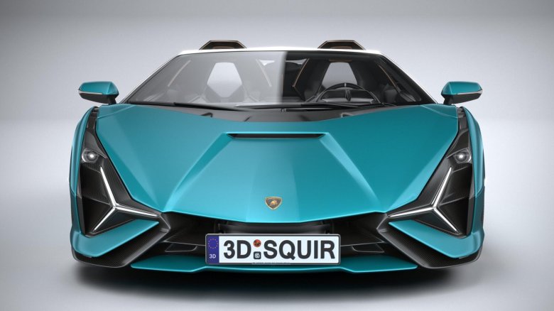 Lamborghini sian roadster 2021