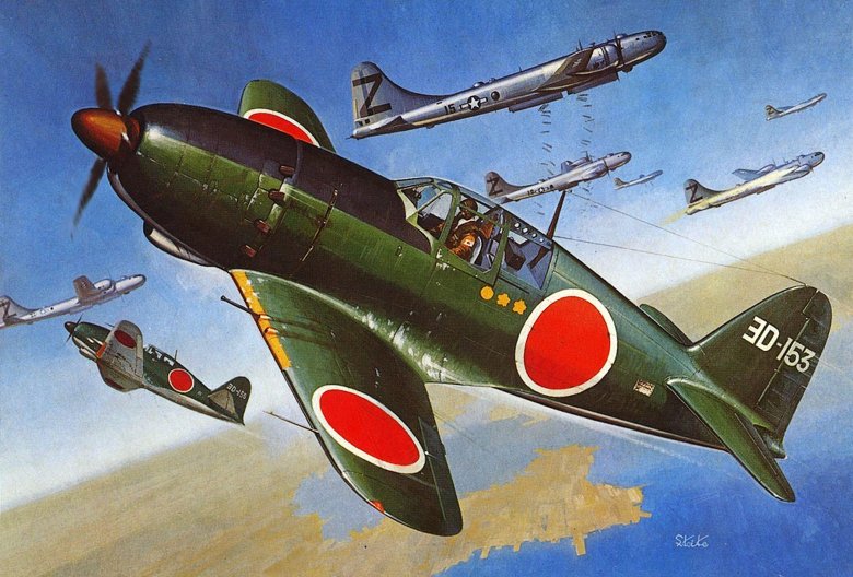 Японский истребитель j2m