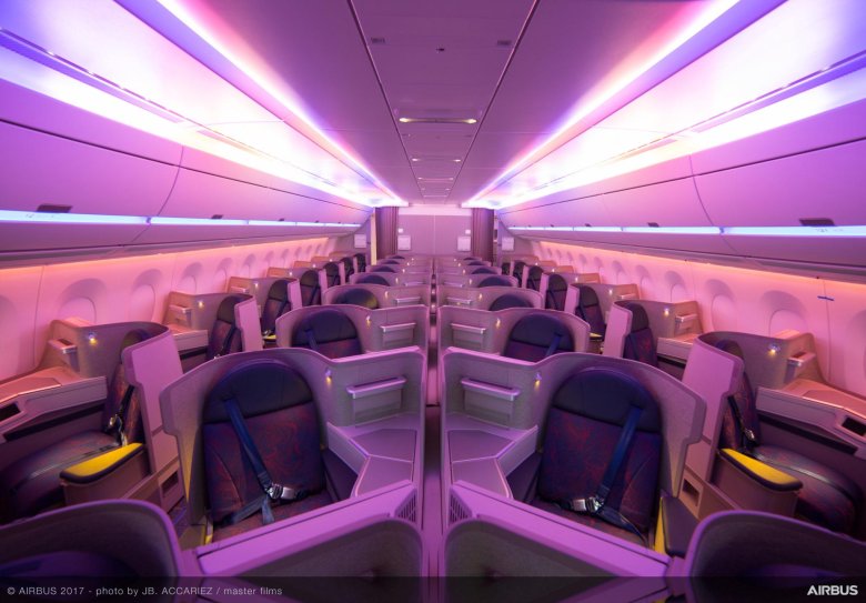 Аэробус а 350 салон