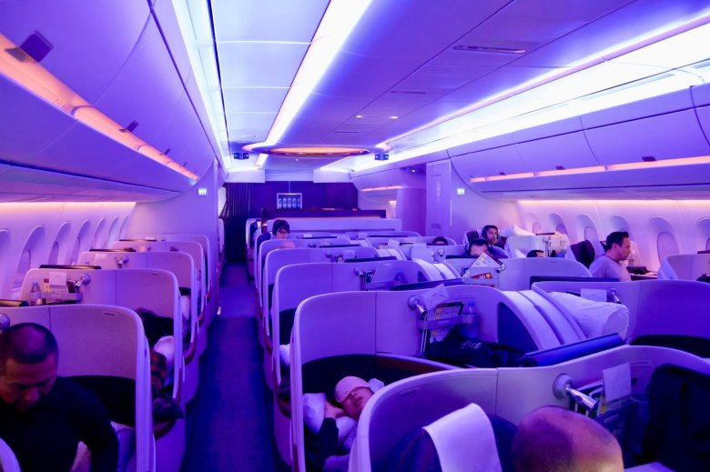 Салон самолета