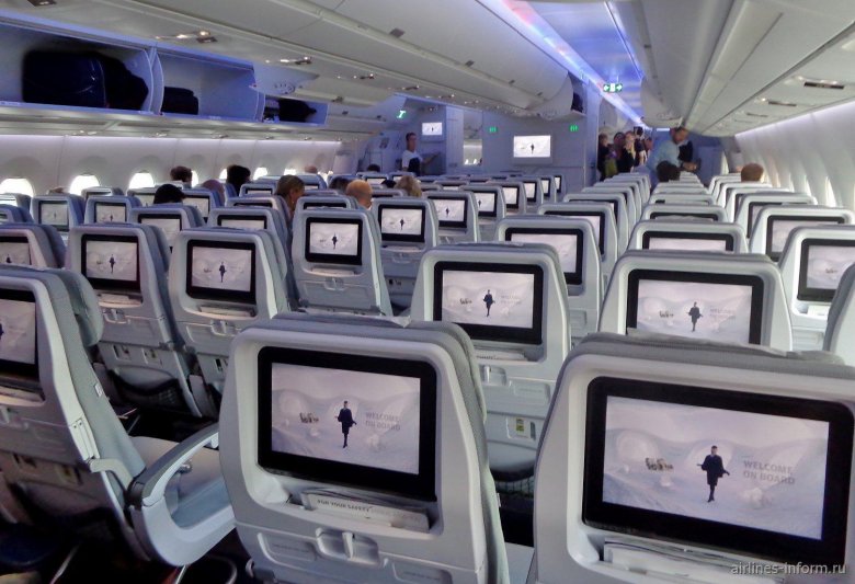 Аэробус а 350 900 аэрофлот салон