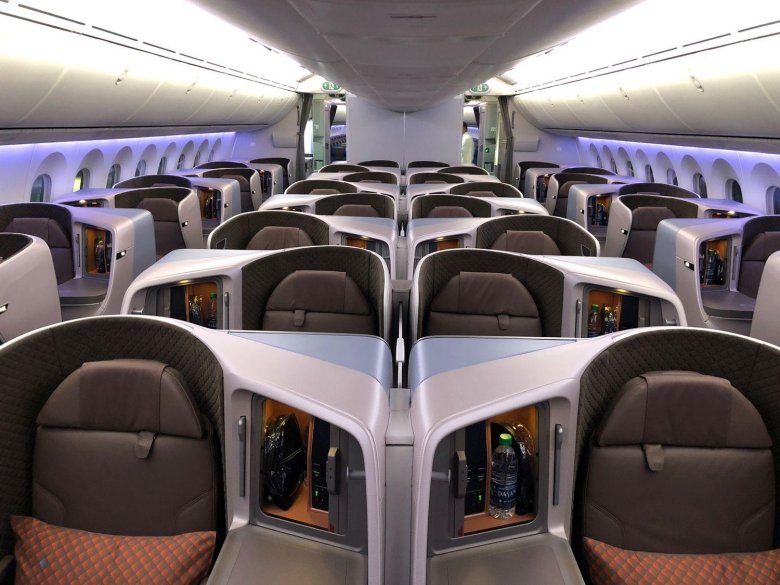 Airbus a 350 900 singapore airlines салон