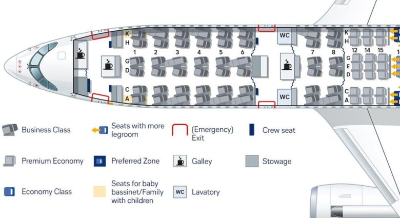 Аэробус а380-800 эмирейтс схема