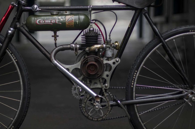 Старинные велосипеды с мотором