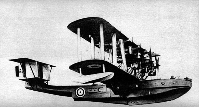 Летающая лодка биплан