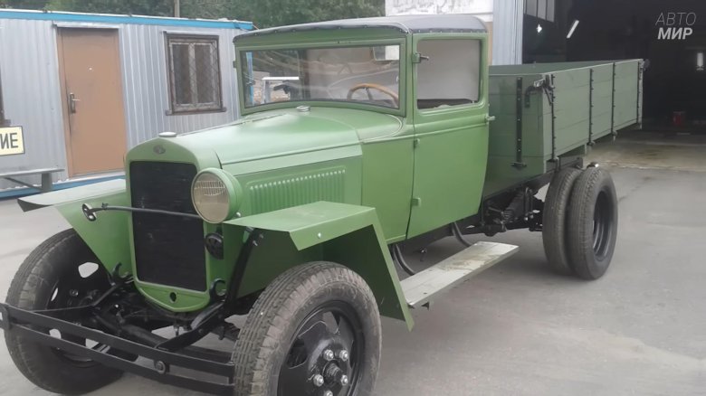 Грузовик полуторка газ аа