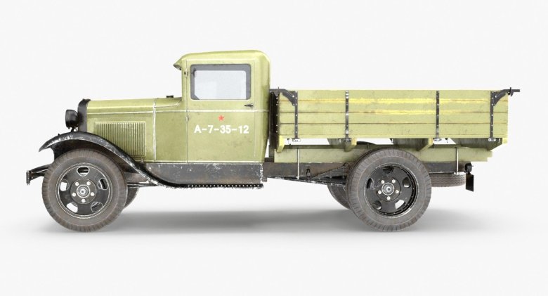 Грузовик полуторка газ аа