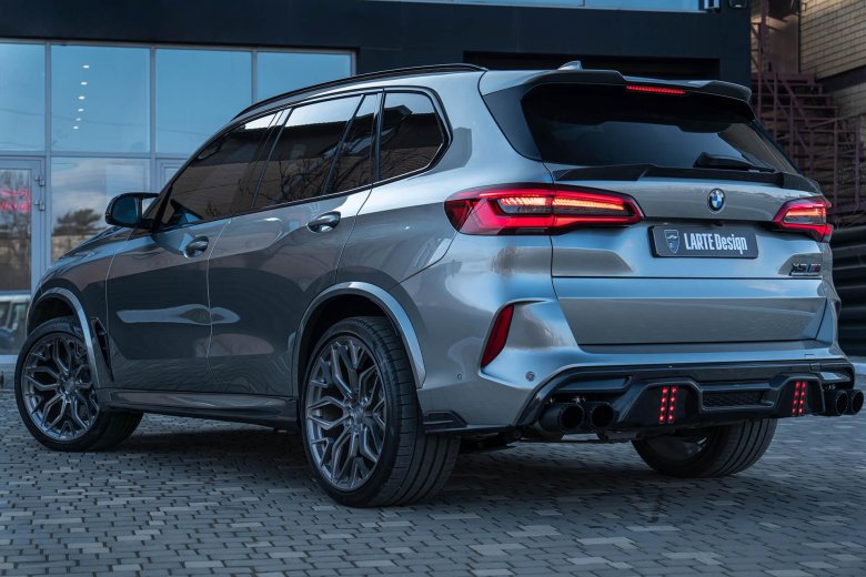 Larte bmw x4 передний сплиттер