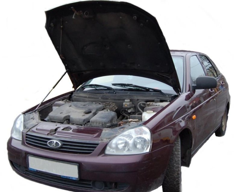 Газовый упор капота ваз 2170