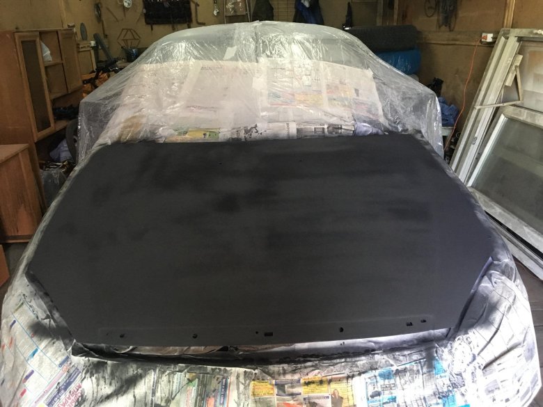 Пленка на капот приора