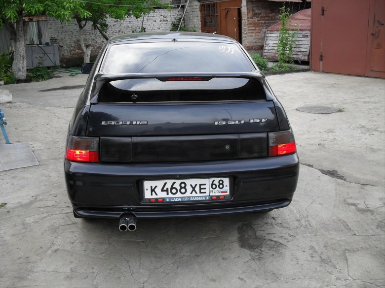 Ваз 2112 зад