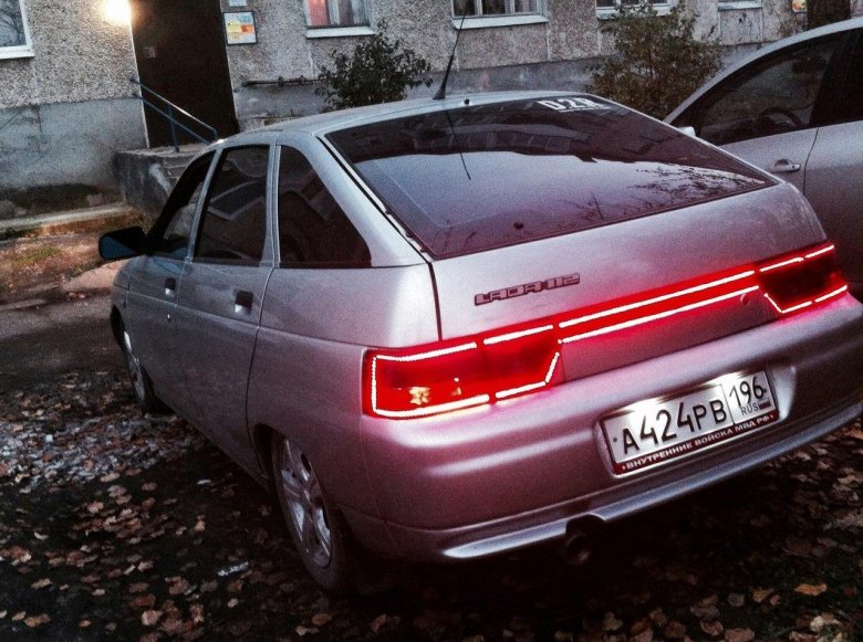 Задние стопари на ваз 2112