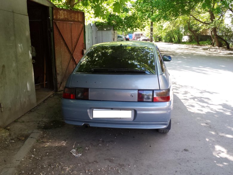 Задний ваз 2112