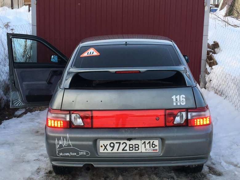 Фонари клюшки ваз 2112