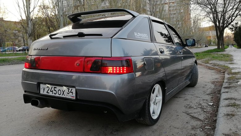 Бампер avr на ваз 2112