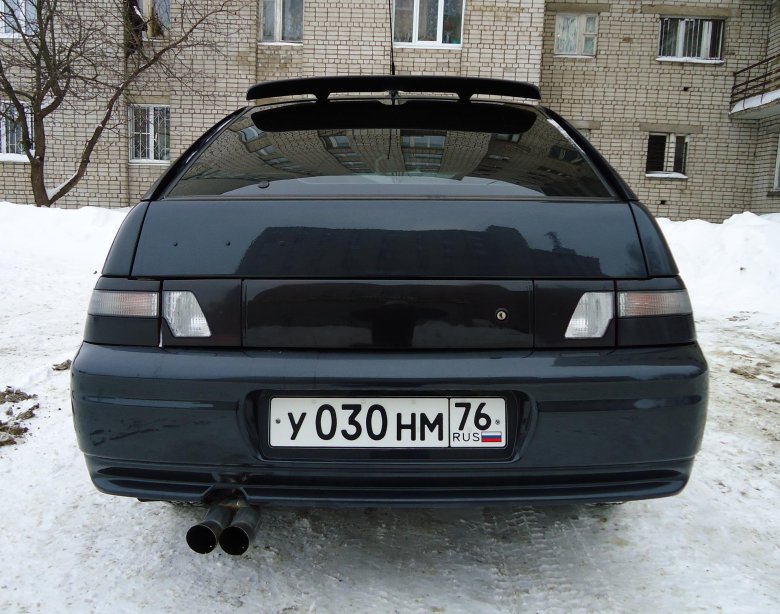 Тонированные клюшки ваз 2112