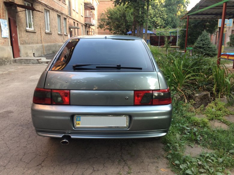 Тонированные фонари ваз 2112