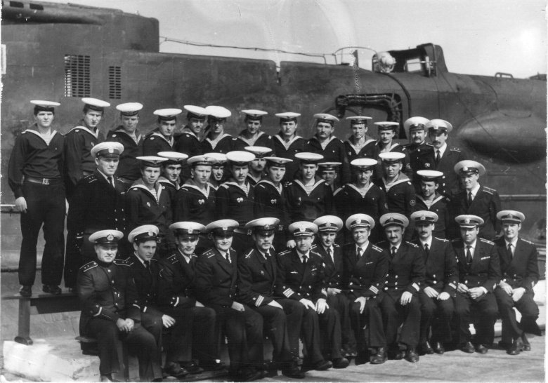 Экипаж крейсера фрунзе 1987