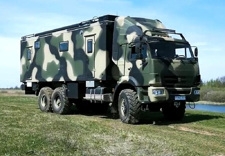 Автодом на базе камаз