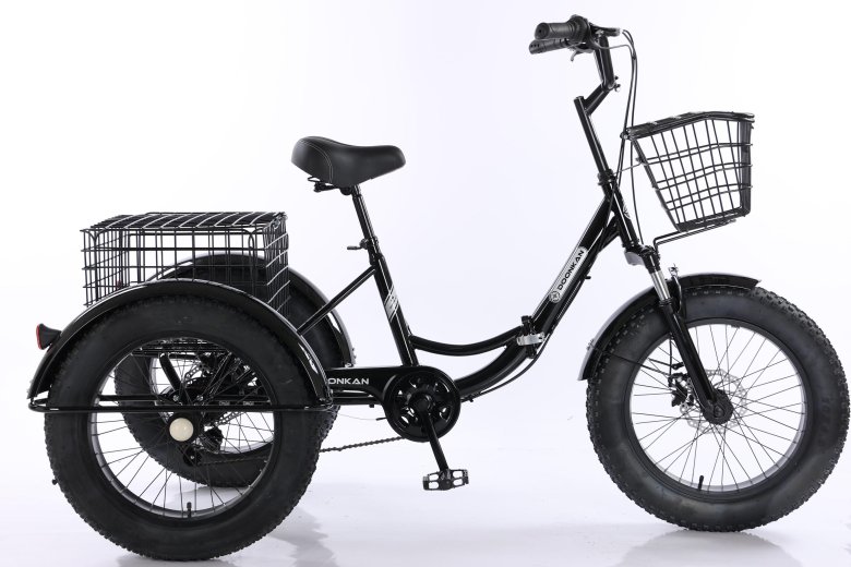 Трехколесный складной велосипед для взрослых