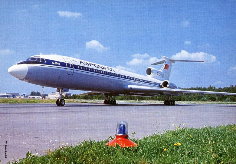Ту 154 пассажирский самолёт