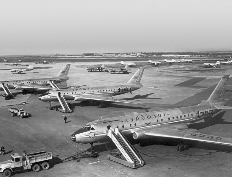 Аэровокзал внуково 1950