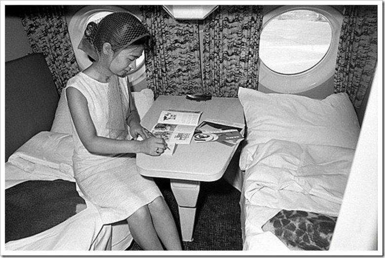 Салон самолета ссср