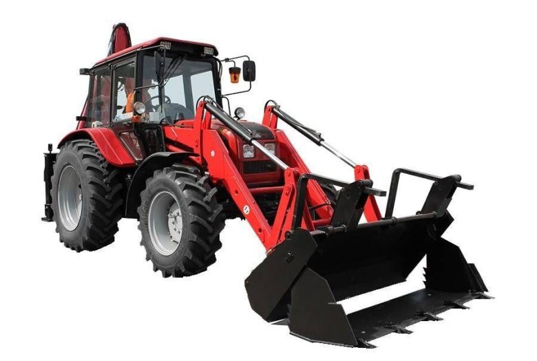 Трактор беларус с ковшом