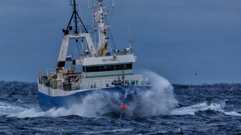 Рыболовные траулеры баренцево море