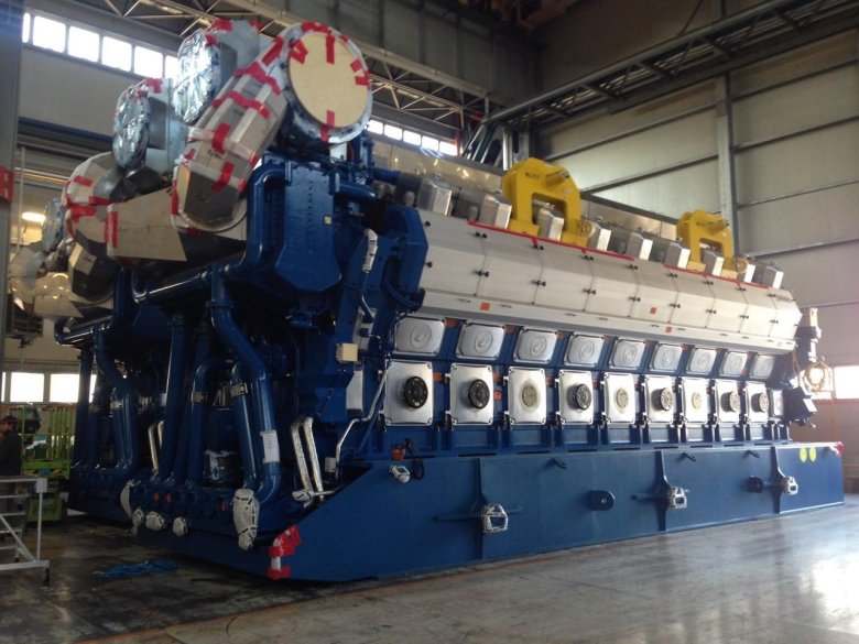 Газопоршневая электростанция wartsila