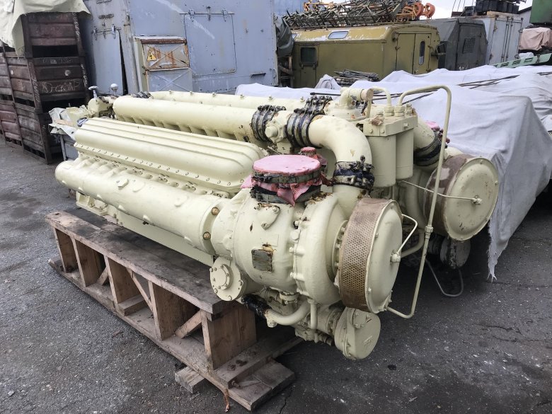 Судовой дизель м401