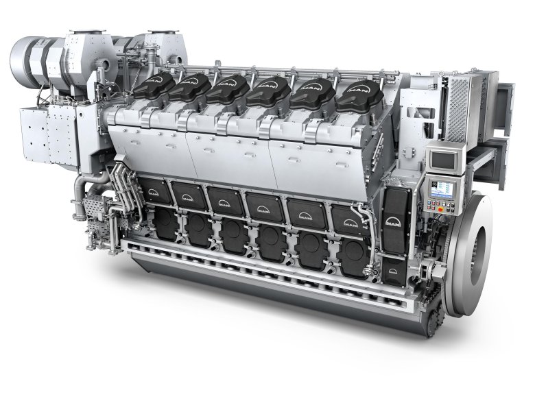 Судовой дизель man v12