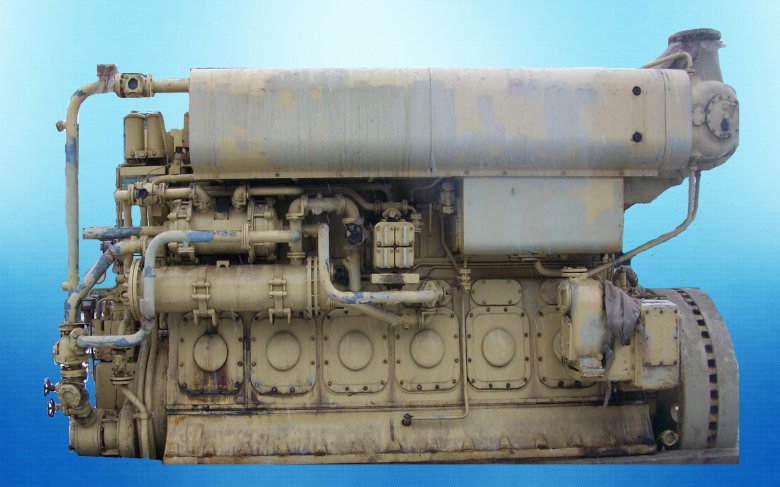 Судовой дизель 6 нвд 48