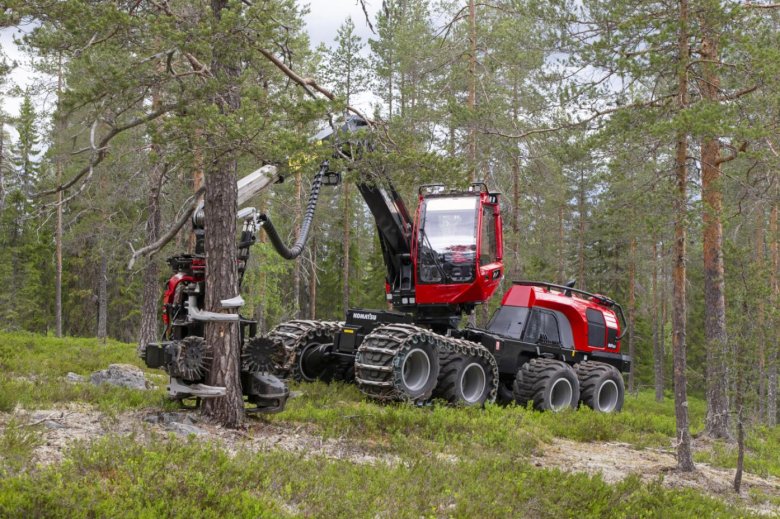 Харвестер komatsu 901xc