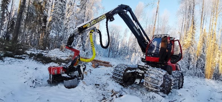 Лесозаготовительная техника прогресс