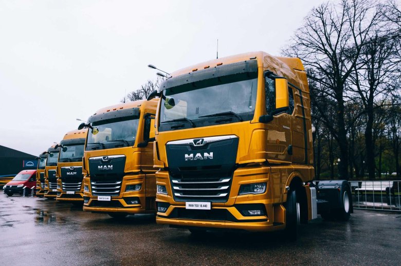 Новый тягач ман тгс 2021