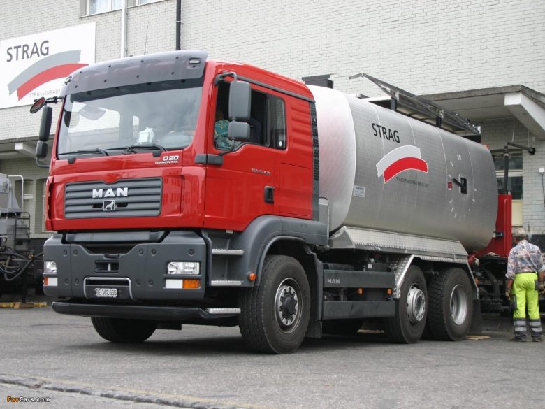 Бензовоз ман тгс