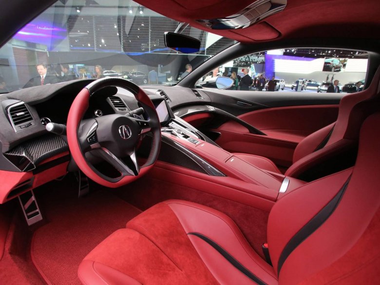 Acura nsx 2022 салон