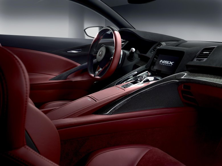 Acura nsx 2017 салон