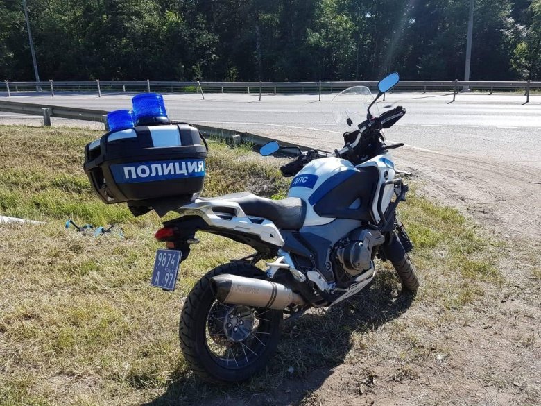 Мотоцикл полиция