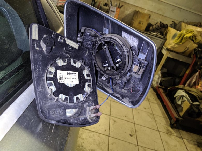 Подогрев зеркал