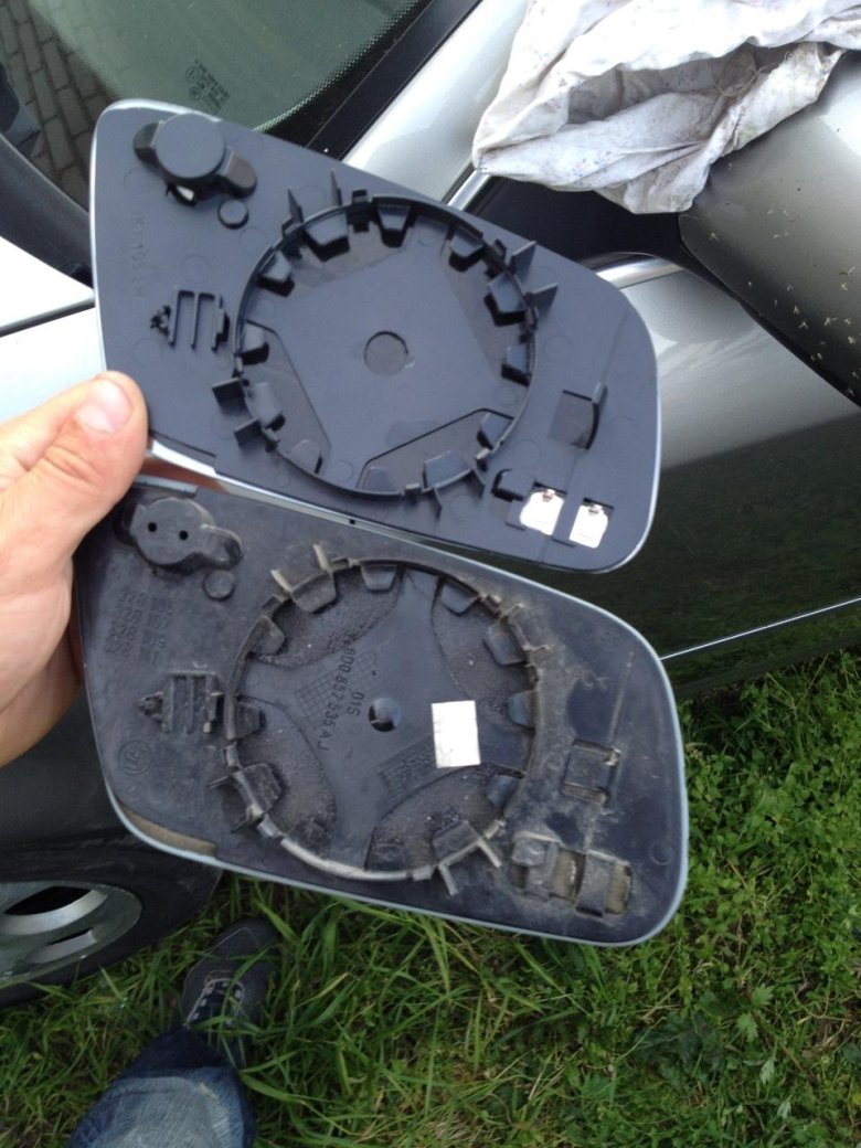 Зеркальный элемент ауди а6 с5