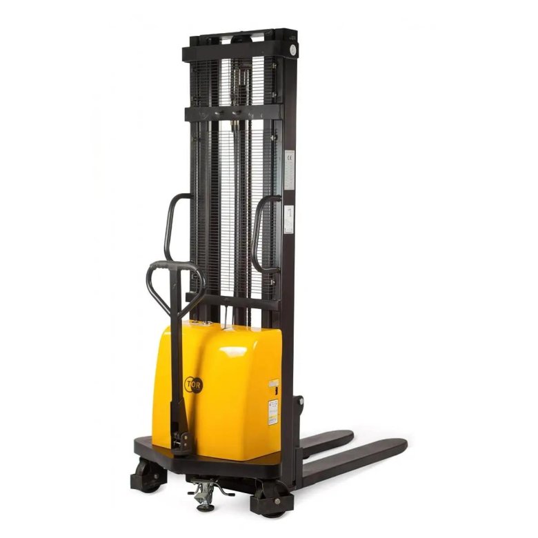 Штабелер гидравлический с электроподъемом