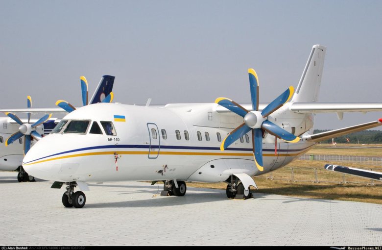 Турбовинтовой самолет