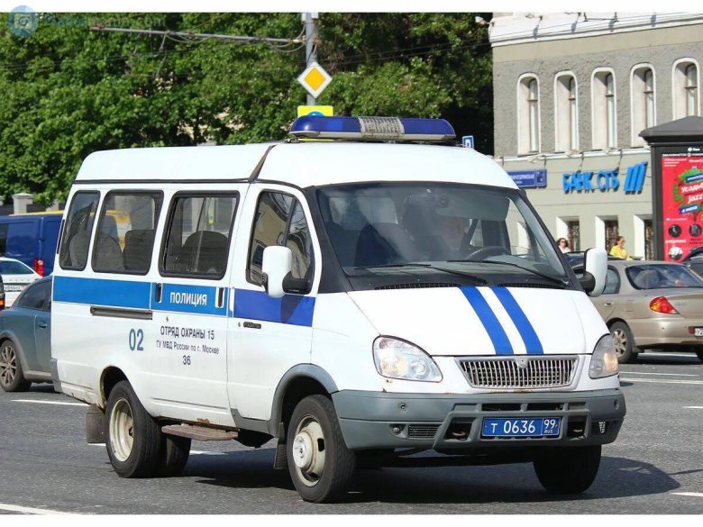 Газ-2705 газель полиция