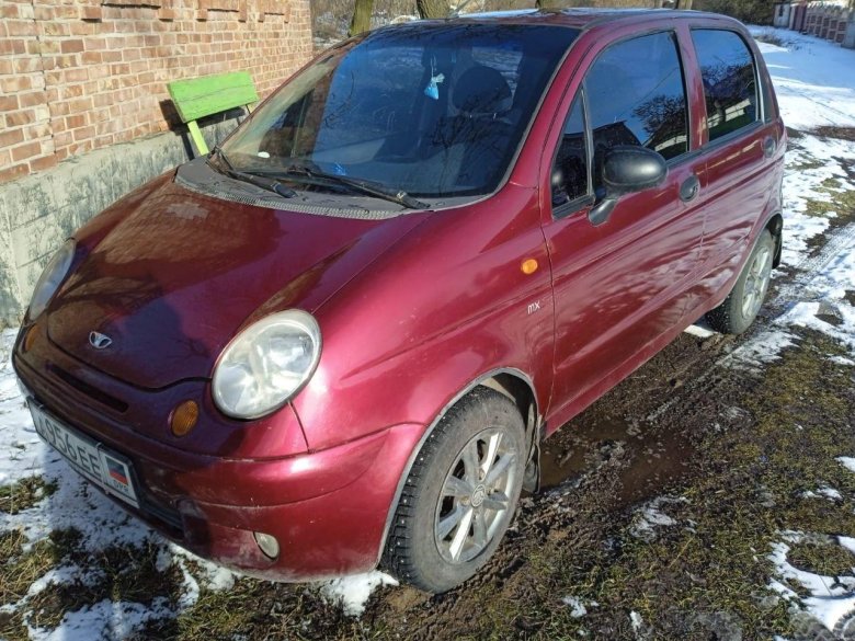 Дэу матиз 2007 года