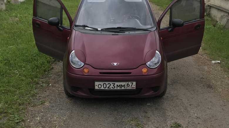 Автомобиль daewoo matiz