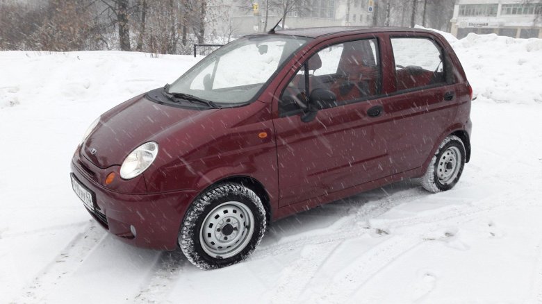 Матиз бордовый