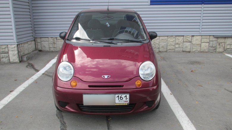 Дэу матиз вишневый