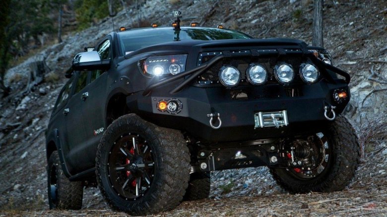 Тойота тундра off road